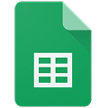 Google sheets logo